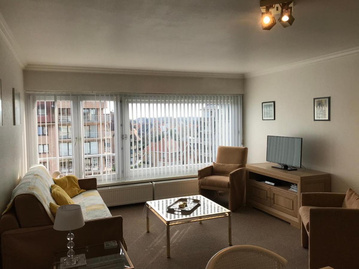 Zonnige Studio Mermoz Koksijde-Bad Zewnętrze zdjęcie